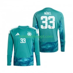 Camisola Homem Alemanha Alexander Nubel 33 Guarda-redes Principais Equipamento Copa do Mundo 2026 Manga Comprida