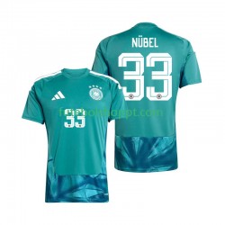 Camisola Homem Alemanha Alexander Nubel 33 Guarda-redes Principais Equipamento Copa do Mundo 2026 Manga Curta