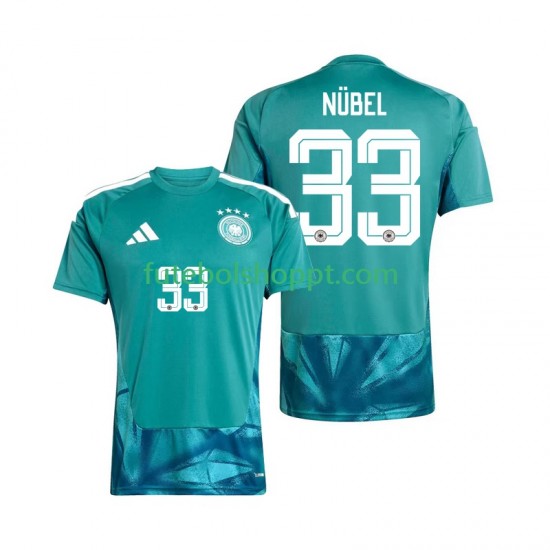 Camisola Homem Alemanha Alexander Nubel 33 Guarda-redes Principais Equipamento Copa do Mundo 2026 Manga Curta