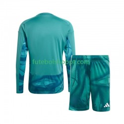 Camisola Júnior Alemanha Guarda-redes Principais Equipamento Copa do Mundo 2026 Manga Comprida