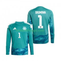 Camisola Homem Alemanha Oliver Baumann 1 Guarda-redes Principais Equipamento Copa do Mundo 2026 Manga Comprida