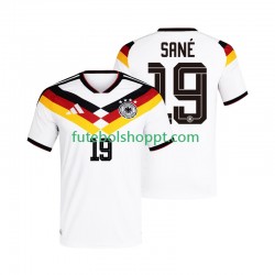 Camisola Homem Alemanha Leroy Sane 19 Principais Equipamento Copa do Mundo 2026 Manga Curta