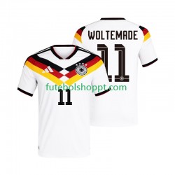 Camisola Homem Alemanha Woltemade 11 Principais Equipamento Copa do Mundo 2026 Manga Curta
