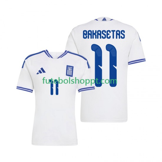 Camisola Homem Grécia Anastasios Bakasetas 11 Principais Equipamento 2026 Manga Curta