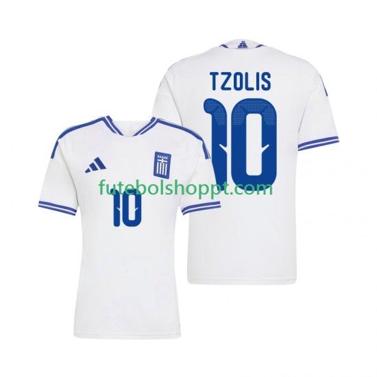 Camisola Homem Grécia Christos Tzolis 10 Principais Equipamento 2026 Manga Curta
