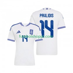 Camisola Homem Grécia Vangelis Pavlidis 14 Principais Equipamento 2026 Manga Curta