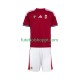 Camisola Júnior Hungria Principais Equipamento Copa do Mundo 2026 Manga Curta