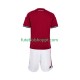 Camisola Júnior Hungria Principais Equipamento Copa do Mundo 2026 Manga Curta