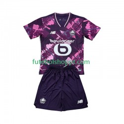 Camisola Júnior LOSC Lille Quarto Equipamento 2025-2026 Manga Curta