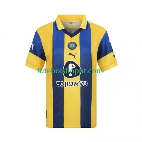 Camisola Homem Maccabi Tel Aviv Principais Equipamento 2025-2026 Manga Curta