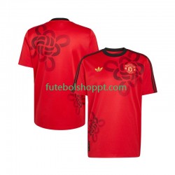 Camisola Homem Manchester United Cultural Story Principais Equipamento 2025-2026 Manga Curta