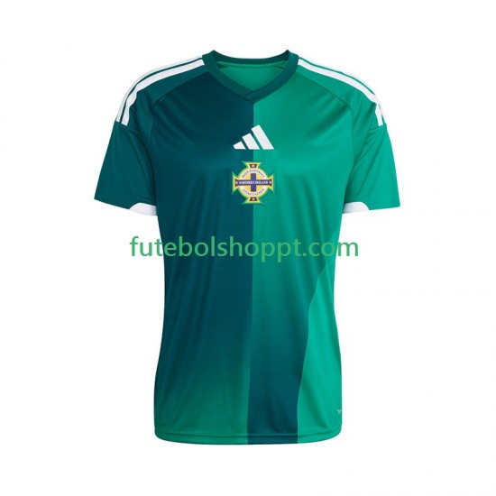 Camisola Homem Irlanda do Norte Principais Equipamento 2026 Manga Curta