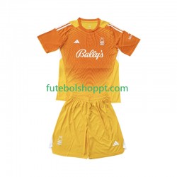 Camisola Júnior Nottingham Forest Guarda-redes Terceiro Equipamento 2025-2026 Manga Curta