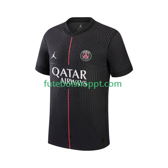 Camisola Homem Paris Saint-Germain Quarto Equipamento 2025-2026 Manga Curta