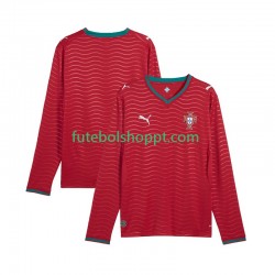 Camisola Homem Portugal Principais Equipamento Copa do Mundo 2026 Manga Comprida