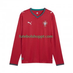 Camisola Homem Portugal Principais Equipamento Copa do Mundo 2026 Manga Comprida