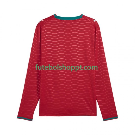 Camisola Homem Portugal Principais Equipamento Copa do Mundo 2026 Manga Comprida