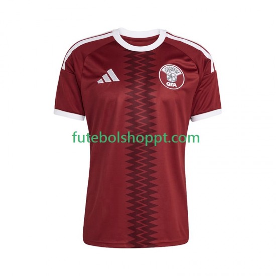 Camisola Homem Catar Principais Equipamento 2026 Manga Curta