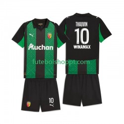 Camisola Júnior RC Lens Florian Thauvin 10 Alternativa Equipamento 2025-2026 Manga Curta Camisola Júnior RC Lens Florian Thauvin 10 Alternativa Equipamento 2025-2026 Manga Curta