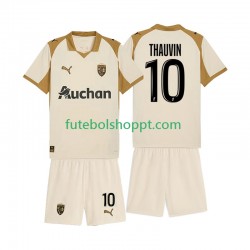 Camisola Júnior RC Lens Florian Thauvin 10 Terceiro Equipamento 2025-2026 Manga Curta Camisola Júnior RC Lens Florian Thauvin 10 Terceiro Equipamento 2025-2026 Manga Curta
