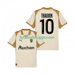 Camisola Homem RC Lens Florian Thauvin 10 Terceiro Equipamento 2025-2026 Manga Curta Camisola Homem RC Lens Florian Thauvin 10 Terceiro Equipamento 2025-2026 Manga Curta