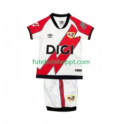 Camisola Júnior Rayo Vallecano Principais Equipamento 2025-2026 Manga Curta