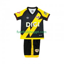 Camisola Júnior Rayo Vallecano Terceiro Equipamento 2025-2026 Manga Curta