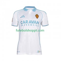 Camisola Homem Real Zaragoza Principais Equipamento 2025-2026 Manga Curta Camisola Homem Real Zaragoza Principais Equipamento 2025-2026 Manga Curta
