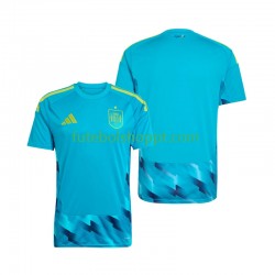 Camisola Homem Espanha Guarda-redes Principais Equipamento Copa do Mundo 2026 Manga Curta