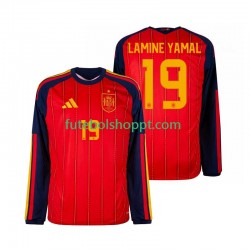 Camisola Homem Espanha Lamine Yamal 19 Principais Equipamento Copa do Mundo 2026 Manga Comprida
