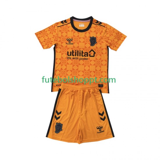 Camisola Júnior Sunderland Guarda-redes Terceiro Equipamento 2025-2026 Manga Curta