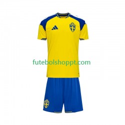 Camisola Júnior Suécia Principais Equipamento 2026 Manga Curta