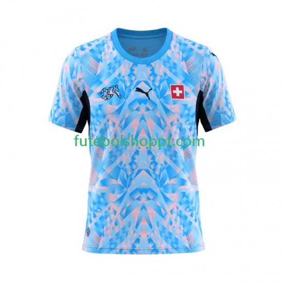 Camisola Homem Suíça Alternativa Equipamento Copa do Mundo 2026 Manga Curta