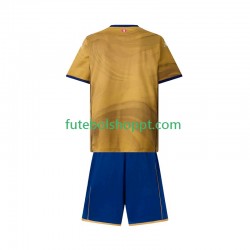 Camisola Júnior Tunísia Terceiro Equipamento 2025 Manga Curta