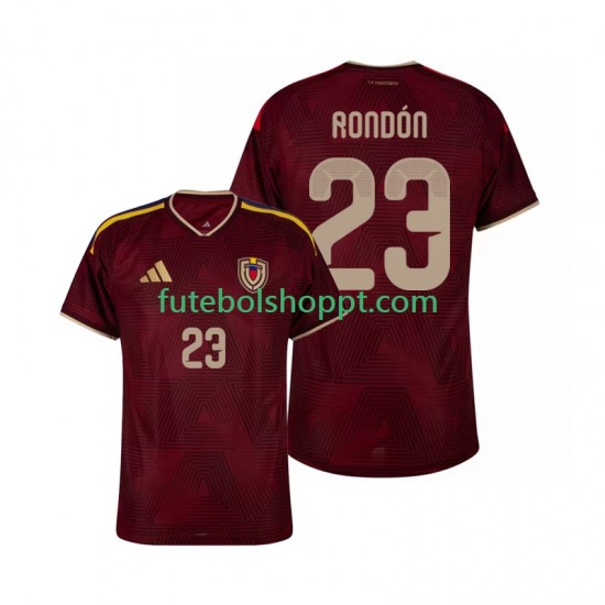 Camisola Homem Venezuela Salomon Rondon 23 Principais Equipamento 2026 Manga Curta