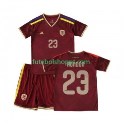Camisola Júnior Venezuela Salomon Rondon 23 Principais Equipamento 2026 Manga Curta