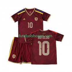 Camisola Júnior Venezuela Yeferson Soteldo 10 Principais Equipamento 2026 Manga Curta