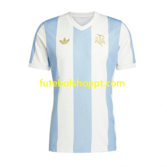 Camisola Homem Argentina 50 Anniversary Principais Equipamento Manga Curta