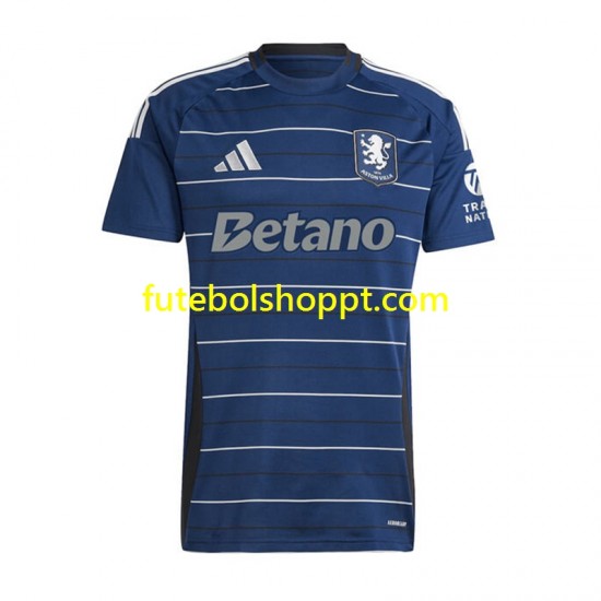 Camisola Homem Aston Villa Terceiro Equipamento 2024-2025 Manga Curta