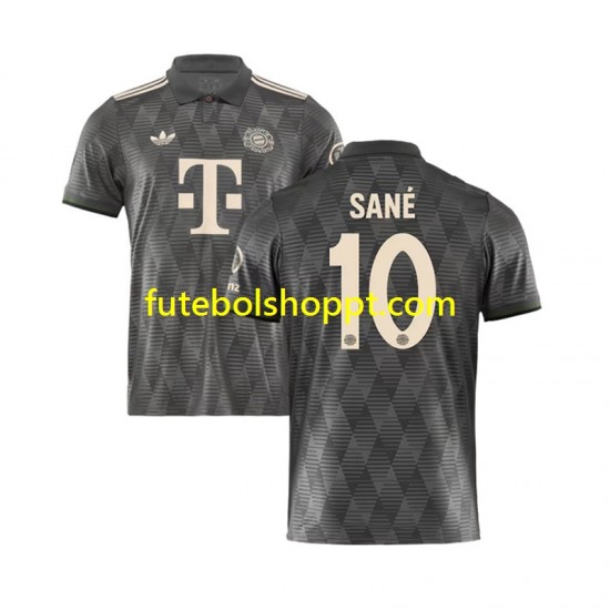 Camisola Homem Bayern de Munique SANE 10 Octoberfest Quarto Equipamento 2024-2025 Manga Curta