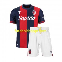 Camisola Júnior Bologna Principais Equipamento 2024-2025 Manga Curta