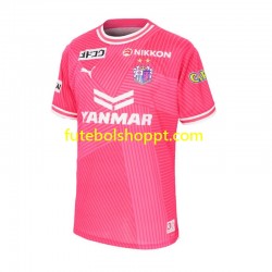 Camisola Homem Cerezo Osaka Principais Equipamento 2024 Manga Curta