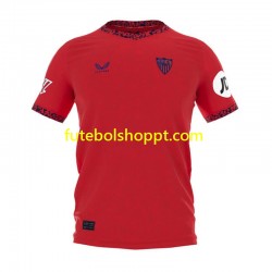 Camisola Homem Sevilla FC Alternativa Equipamento 2024-2025 Manga Curta