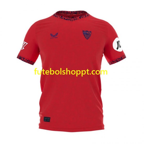 Camisola Homem Sevilla FC Alternativa Equipamento 2024-2025 Manga Curta
