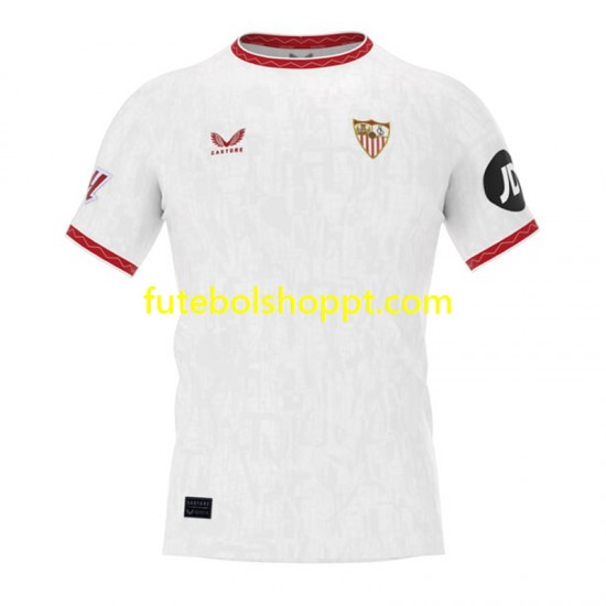 Camisola Homem Sevilla FC Principais Equipamento 2024 Manga Curta