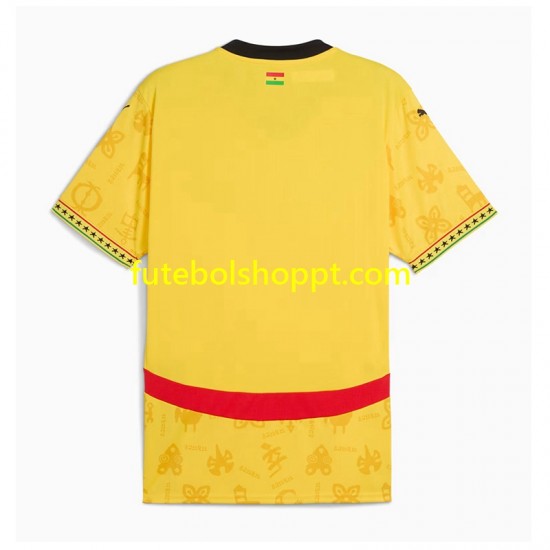 Camisola Homem Gana Alternativa Equipamento 2024 Manga Curta