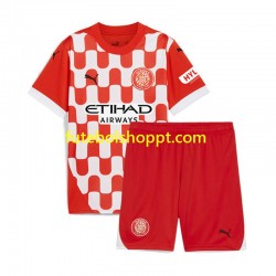 Camisola Júnior Girona Principais Equipamento 2024-2025 Manga Curta