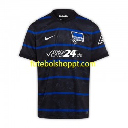 Camisola Homem Hertha BSC Alternativa Equipamento 2024-2025 Manga Curta