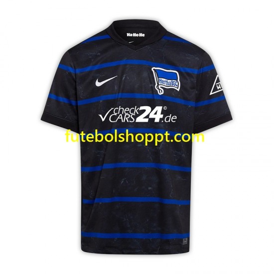 Camisola Homem Hertha BSC Alternativa Equipamento 2024-2025 Manga Curta