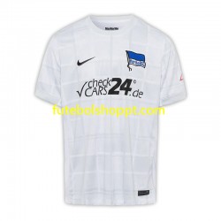 Camisola Homem Hertha BSC Quarto Equipamento 2024-2025 Manga Curta